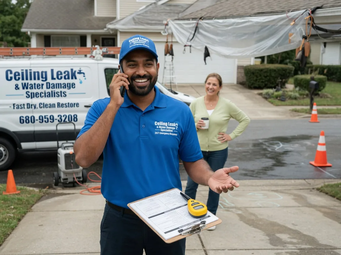 Ceiling Leak Cleanup Fairplay, MD FAQs
